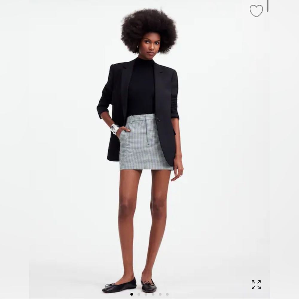 Madewell Suiting Mini Skirt